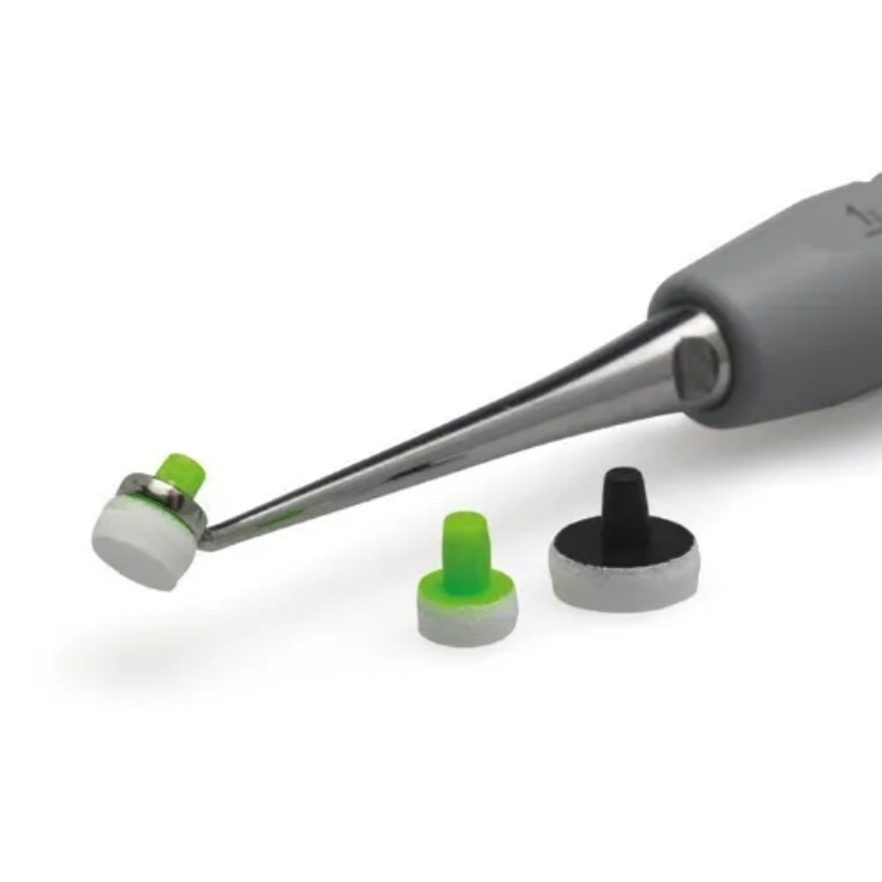 Dental Composite Resin Grey Handle Fast Quick Tools Foam Pads OptraSculpt Large Small