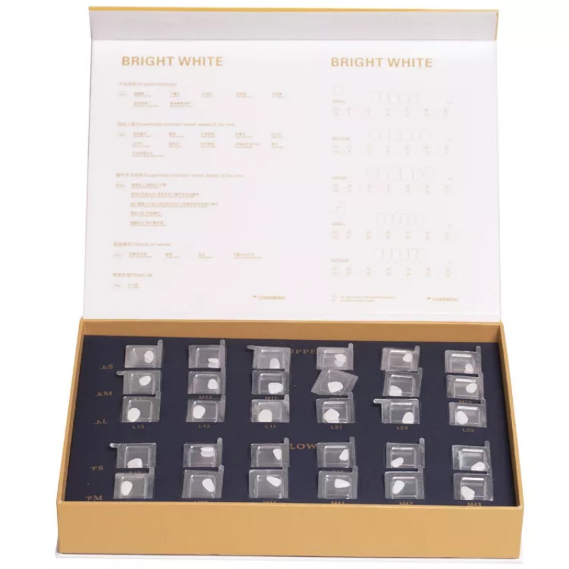 Dental Composite Resin Veneers, Porcelain Ultra-Thin Teeth Whitening Crowns for Aesthetic Restoration Kit