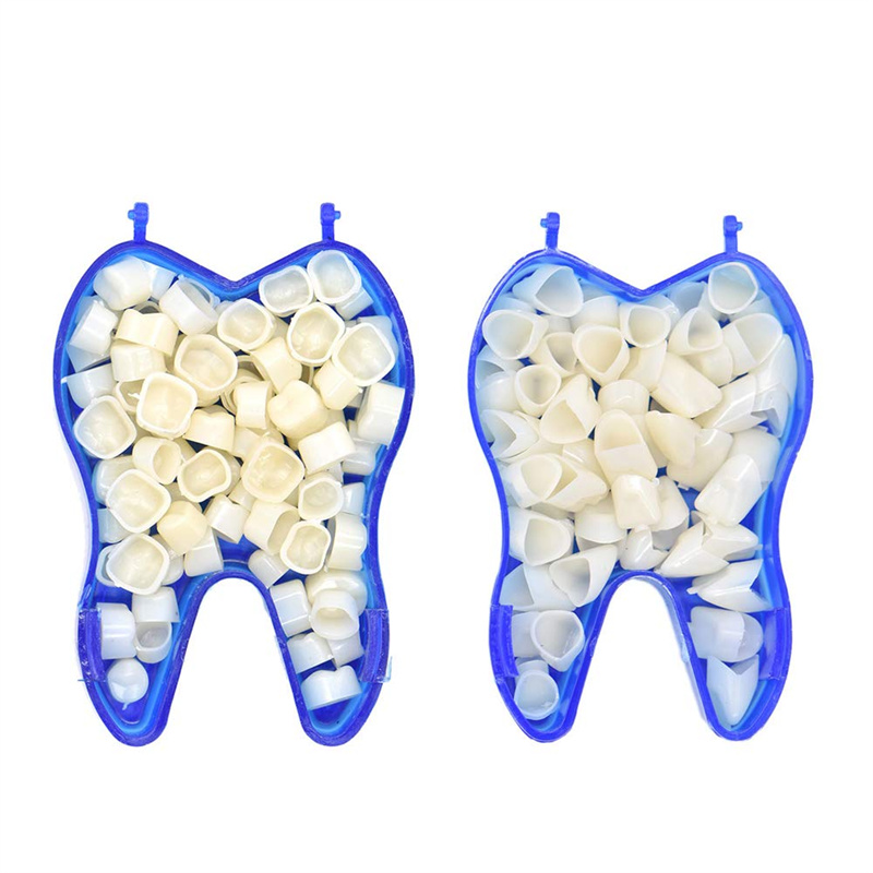 Dental Temporary Crown Veneers 10 Boxes, Anterior & Posterior Resin Teeth Materials for Dental Lab, A/P