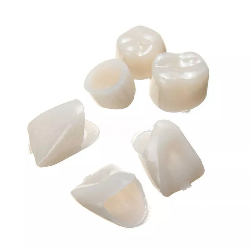 Dental Temporary Crown Veneers 10 Boxes, Anterior & Posterior Resin Teeth Materials for Dental Lab, A/P