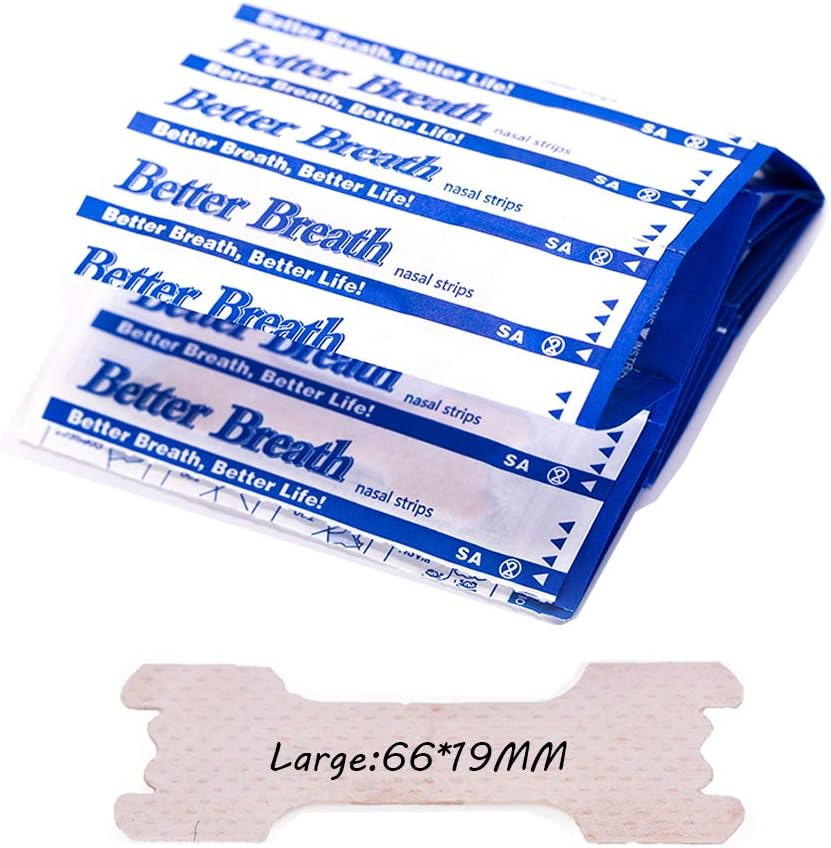 200-1000 Pack Better Breath Nasal Strips, Anti Snoring Patches for Instant Snore Relief & Better Sleep Right
