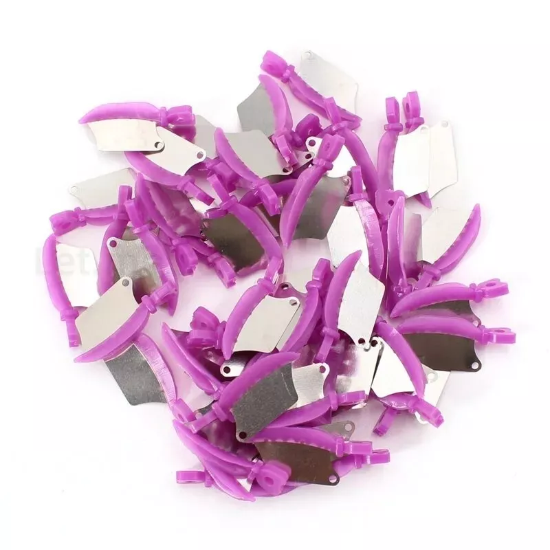 Dental Interproximal Wedges with Metal Matrix Blade Guard | 134°C Autoclavable Fender Wedge Kit, L/M/S Sizes