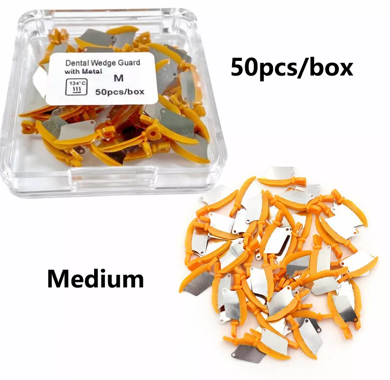 Dental Fender Interproximal Wedges Matrix Blade Guard Metal L/M/S 134°C