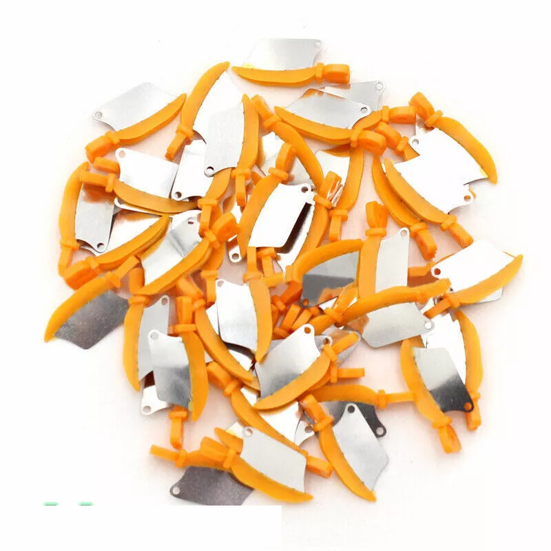 Dental Interproximal Wedges with Metal Matrix Blade Guard | 134°C Autoclavable Fender Wedge Kit, L/M/S Sizes