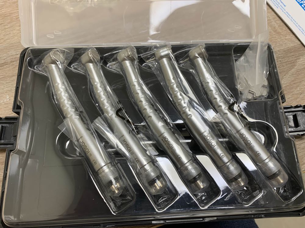 5 pcs High Speed Handpiece Kit DentalEquipment Unit Pana Air Turbine 2/4 Hole