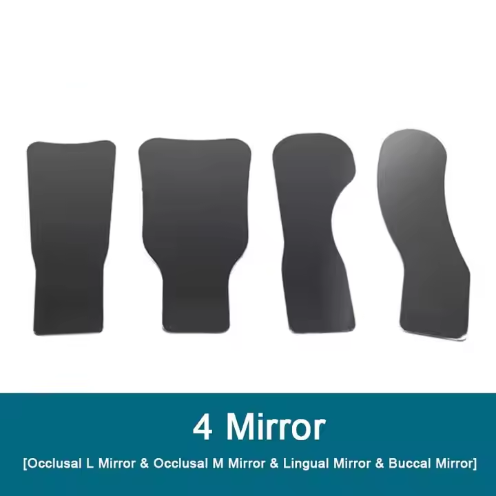 Dental occlusal lenses fog free LED intraoral photo system 4 lenses anti-fog