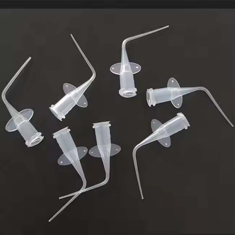 100Pcs Dental Endo Irrigation Tips, Disposable Root Canal Rinsing Side-Vented Syringe Needle Tips, 0.25/0.35mm