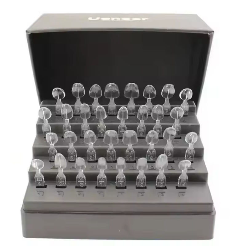 Anterior Dental Veneers Mould Kit Teeth Partner, Light Cure Composite Resin Mold for Front Teeth Matrix