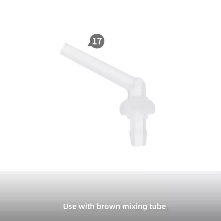 Dental Impression Material Silicone Crown Mixer Nozzle Disposable Mixing tips