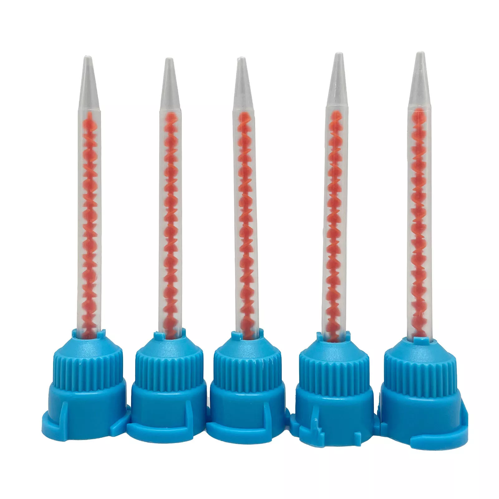 Dental Impression Material Silicone Crown Mixer Nozzle Disposable Mixing tips
