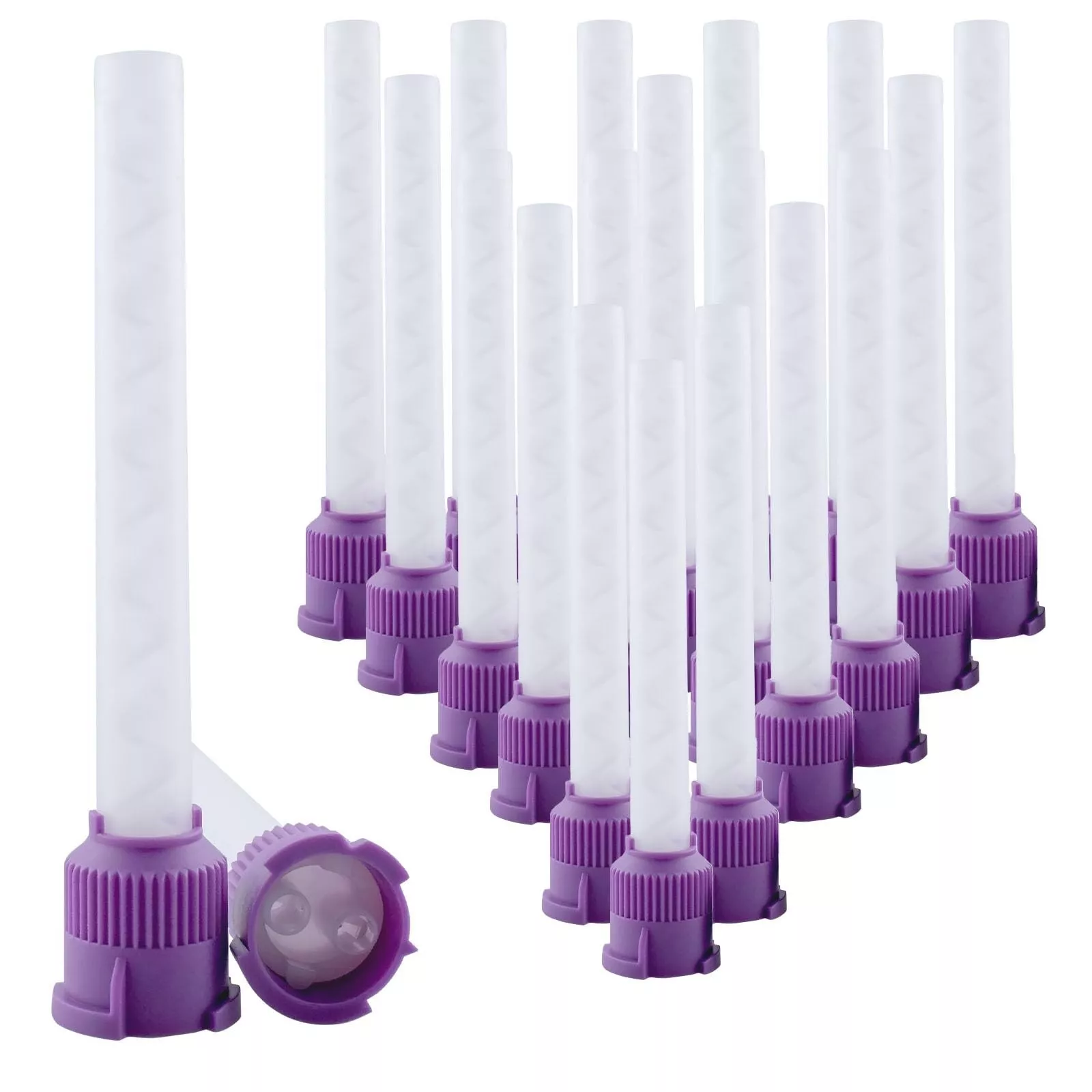 Dental Impression Material Silicone Crown Mixer Nozzle Disposable Mixing tips