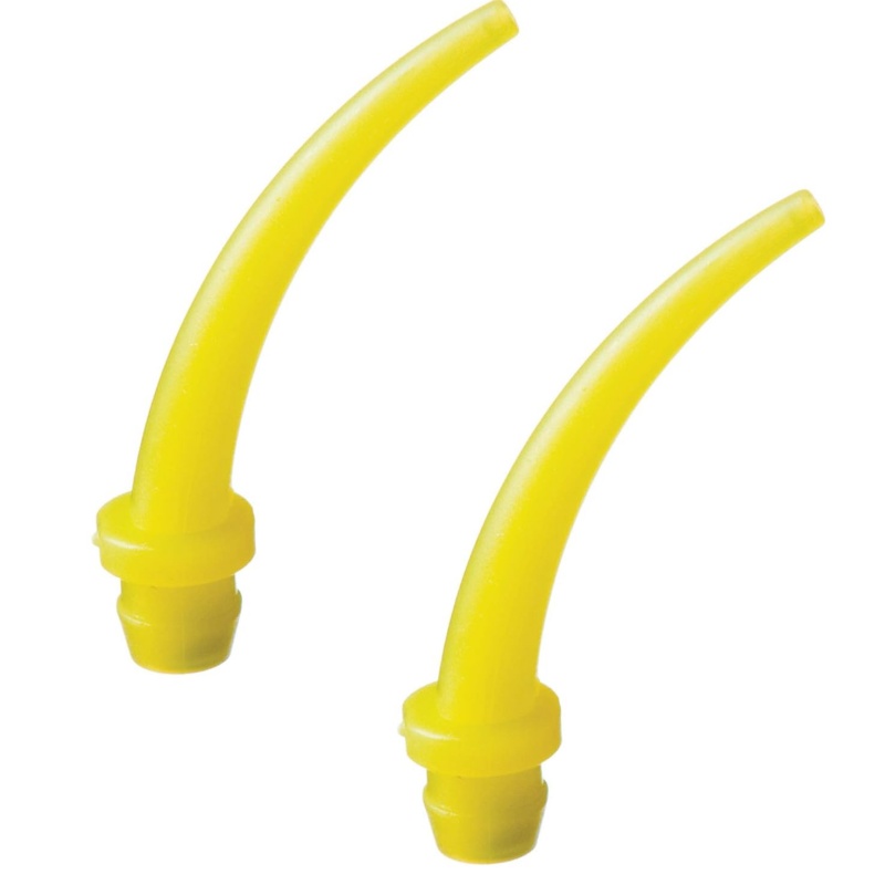 Dental Impression Material Silicone Crown Mixer Nozzle Disposable Mixing tips