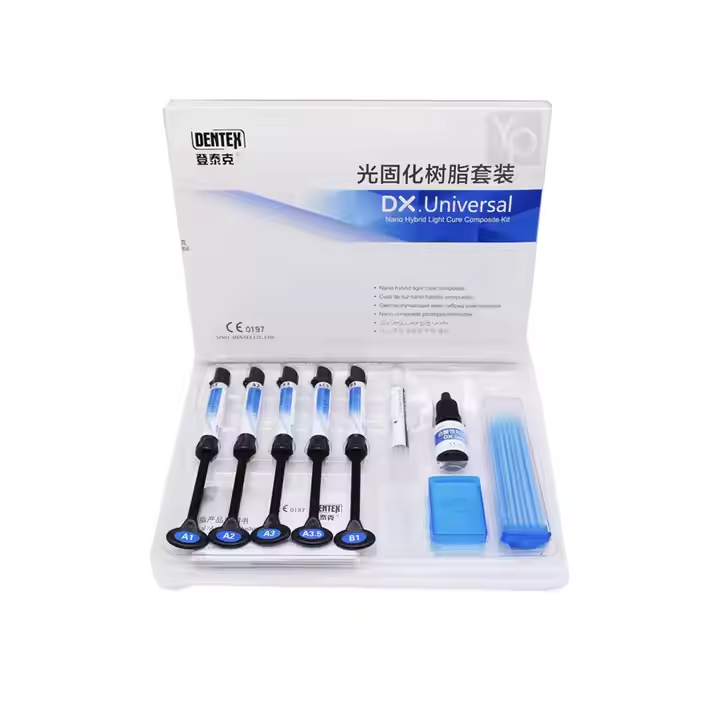 Dental DX.Universal Light Cure Kit A1 A2 A3 Composite Resin filling