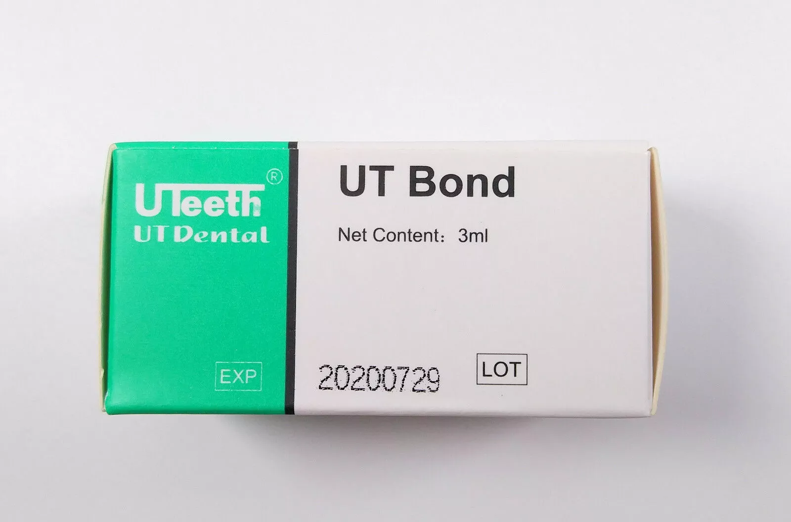 3ml Dental UT Bond Adhesive Resin – Light Cure Composite Filling Agent for Teeth Restoration, Professional Dental Bonding Material