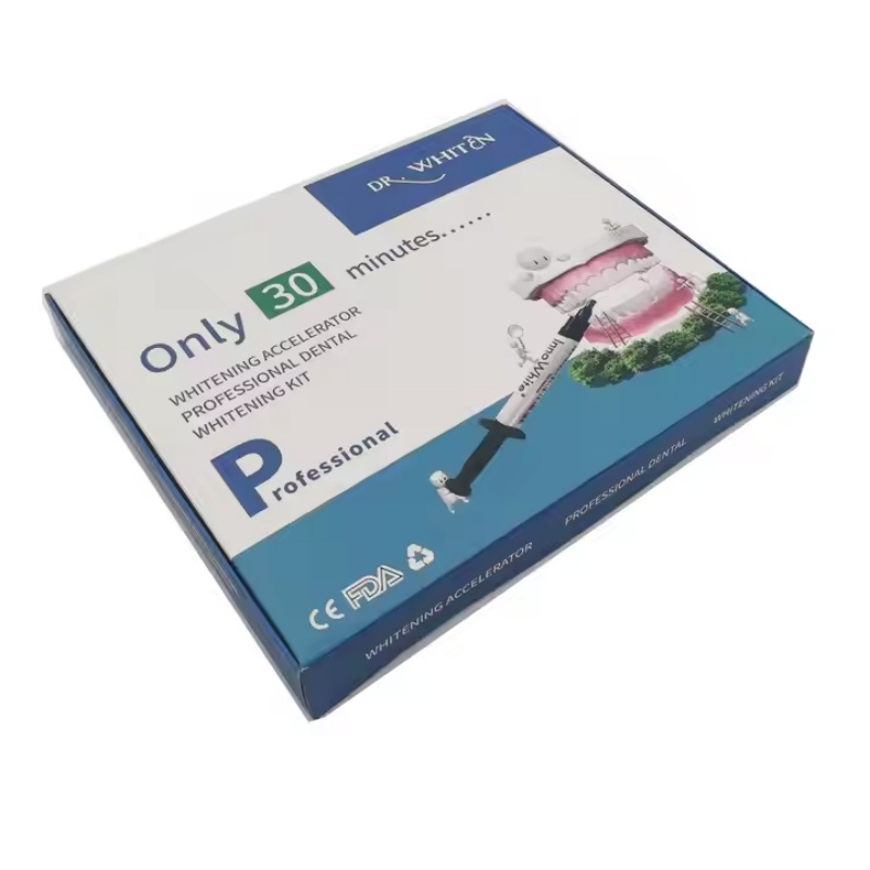 Dental Whitening Kit 30 Minutes Dr.Whiten 35% HP Bleaching Gel Set Teeth Powder