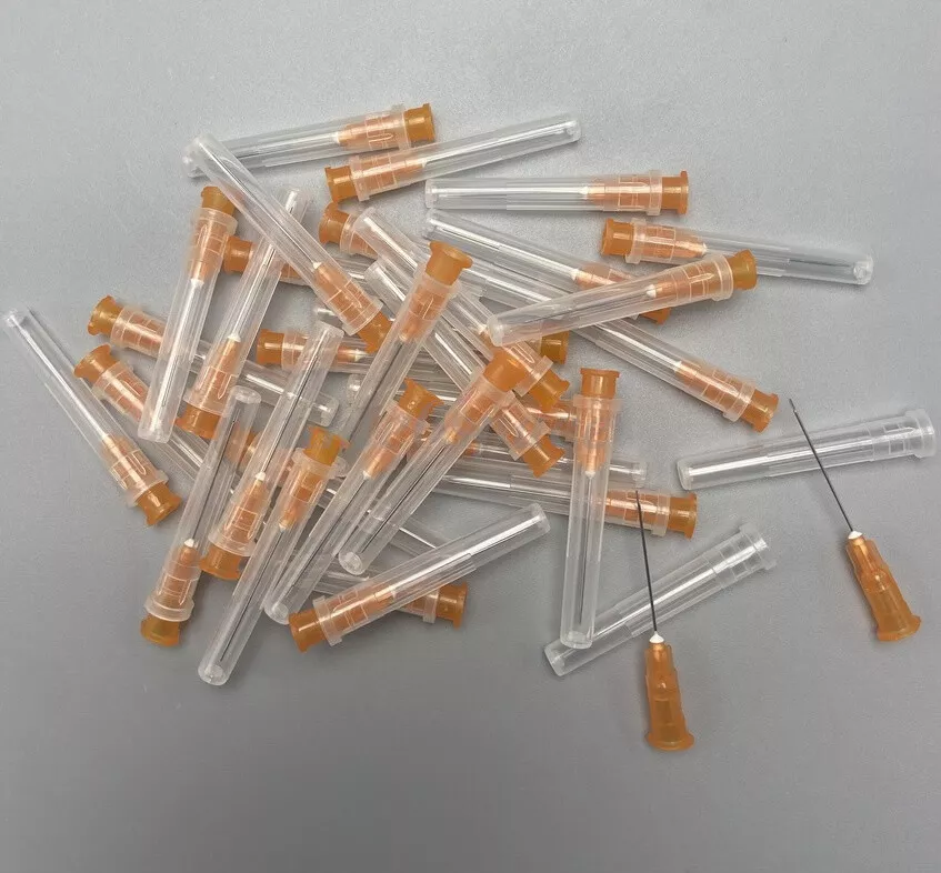 100pcs/pack Dental Disposable Endo Irrigation Needle Tip Root Canal Syringe Tips
