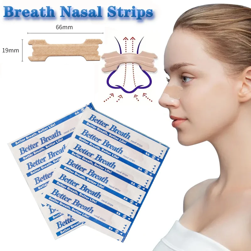 200-1000 Pack Better Breath Nasal Strips, Anti Snoring Patches for Instant Snore Relief & Better Sleep Right