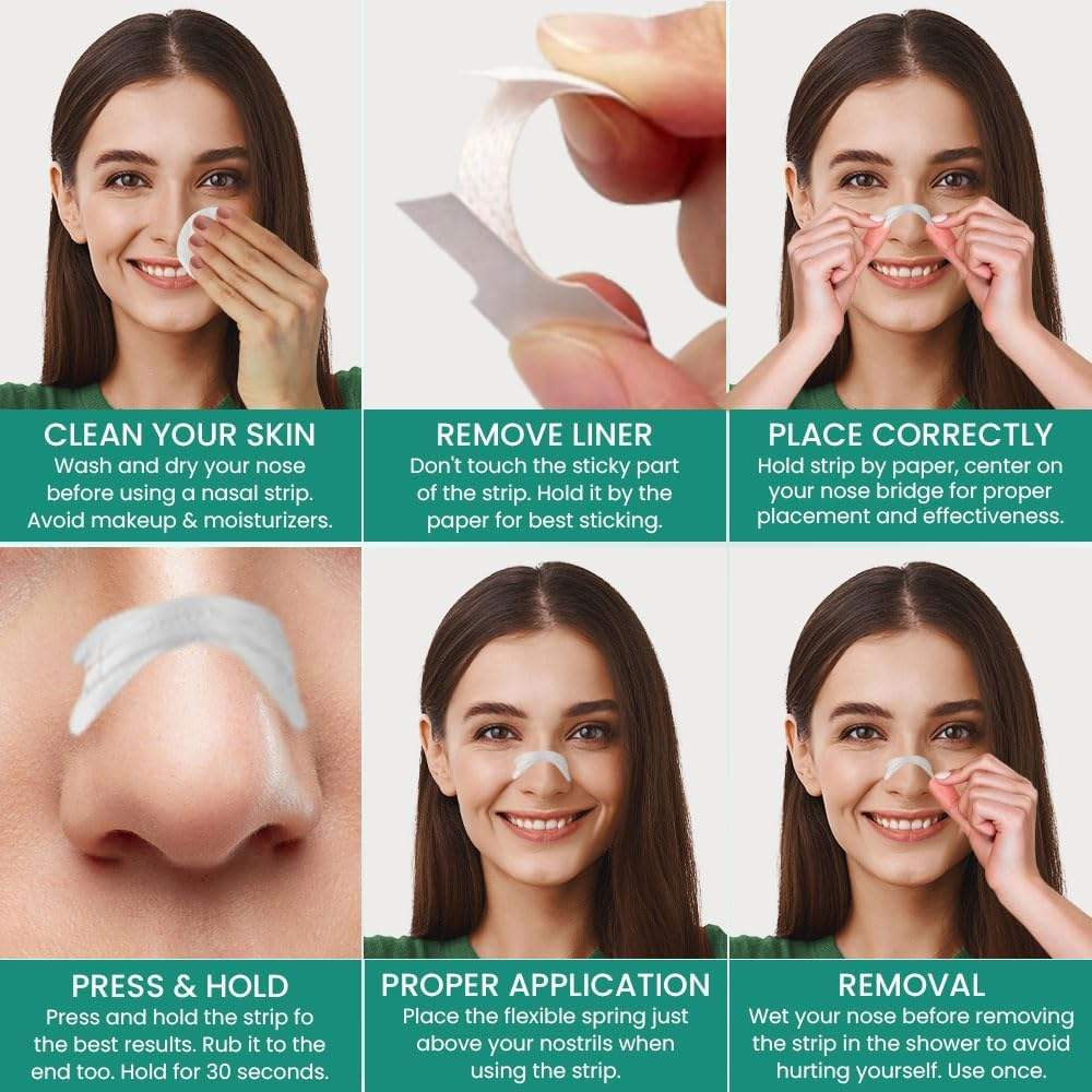 200-1000PCS BETTER BREATH Nasal Strips Easy Stop Snore Right Sleep Anti Snoring