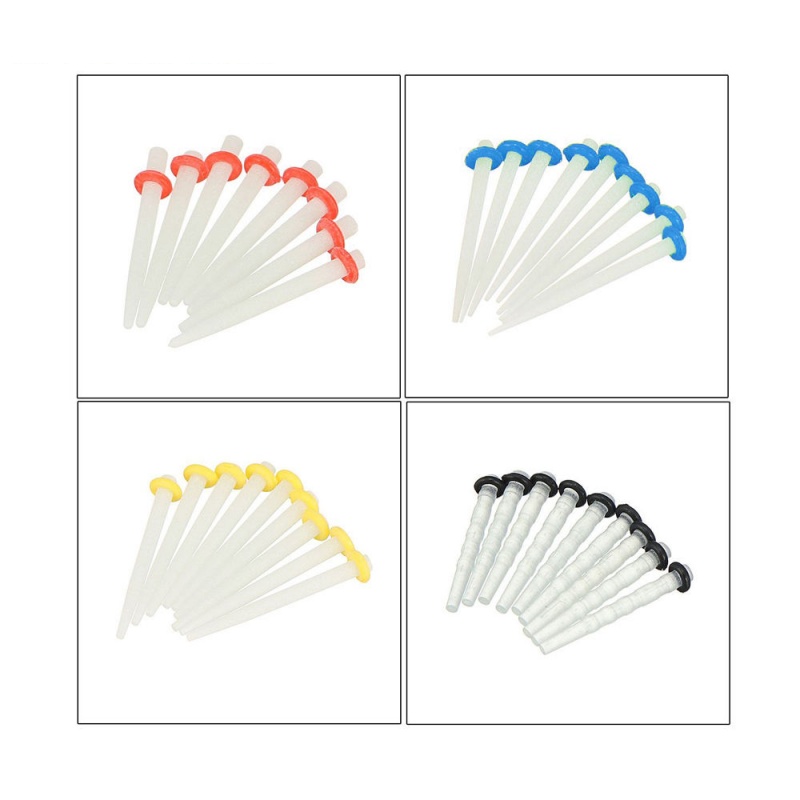 200Pcs Dental Fiber Post Resin Restorative Kit | Quartz Glass Teeth Posts 1.2mm 1.4mm 1.6mm 1.8mm for Dentist