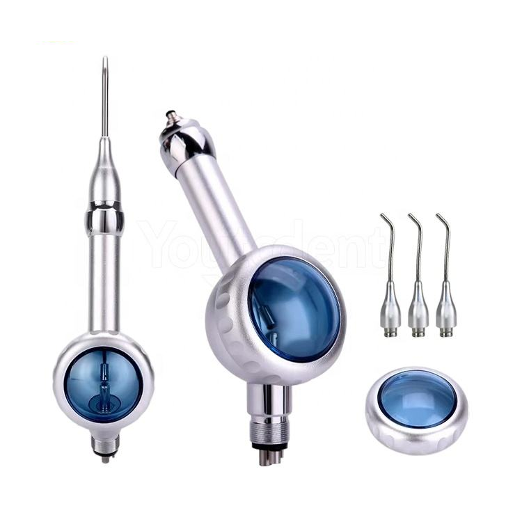 Dental Air Flow Prophy Jet Hygiene Teeth Polishing Polisher Handpiece 6 Colors 2/4 Holes