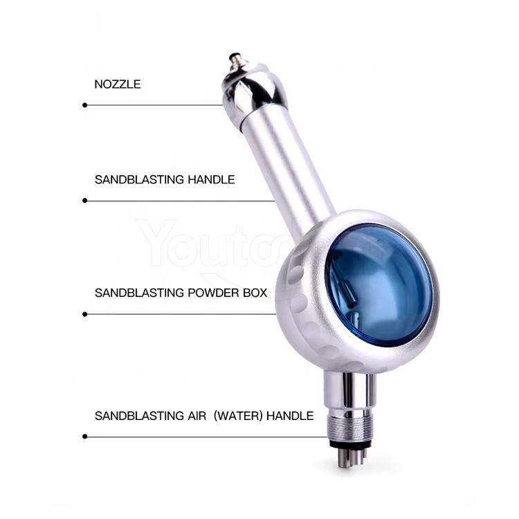 Dental Air Flow Prophy Jet Hygiene Teeth Polishing Polisher Handpiece 6 Colors 2/4 Holes