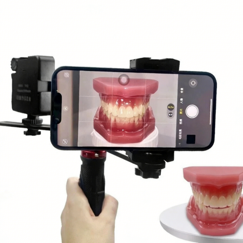 Portable Dental Photography Filling Light Mobile Phones Oral Light 64 LED Beads