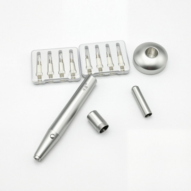Dental Wireless Endodontic Gutta-Percha Cutter with 8 Tips – Fast 280°C Heating Root Canal Obturation Cutting Tool
