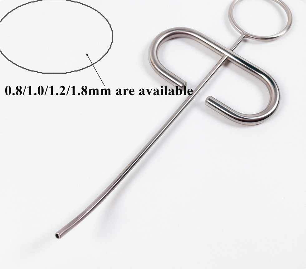 Dental MTA Carrier Plugger Applicator, Endodontic Root Canal Filling Placement Instrument, Stainless Steel Cement Delivery Tool