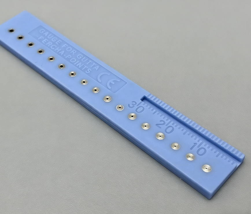 1pc Dental Endodontic Gutta Percha Points Measure Scale Gauge Measuring Ruler