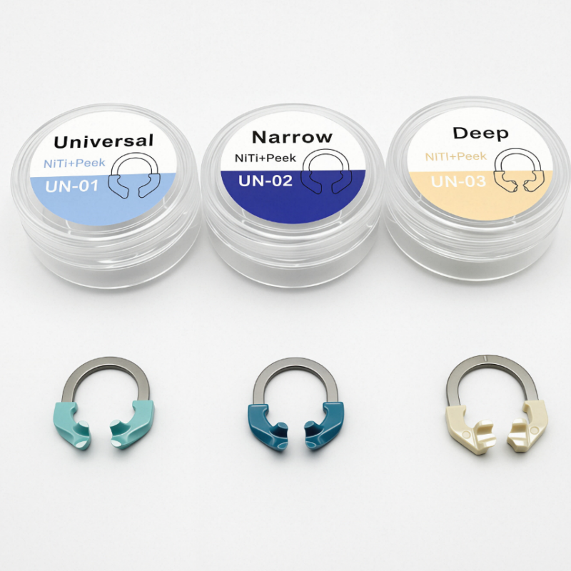 Sectional Matrix System Ring Clamps Fit Garrison Palodent V3, Universal & Narrow Matrices Kit for Deep Cavities