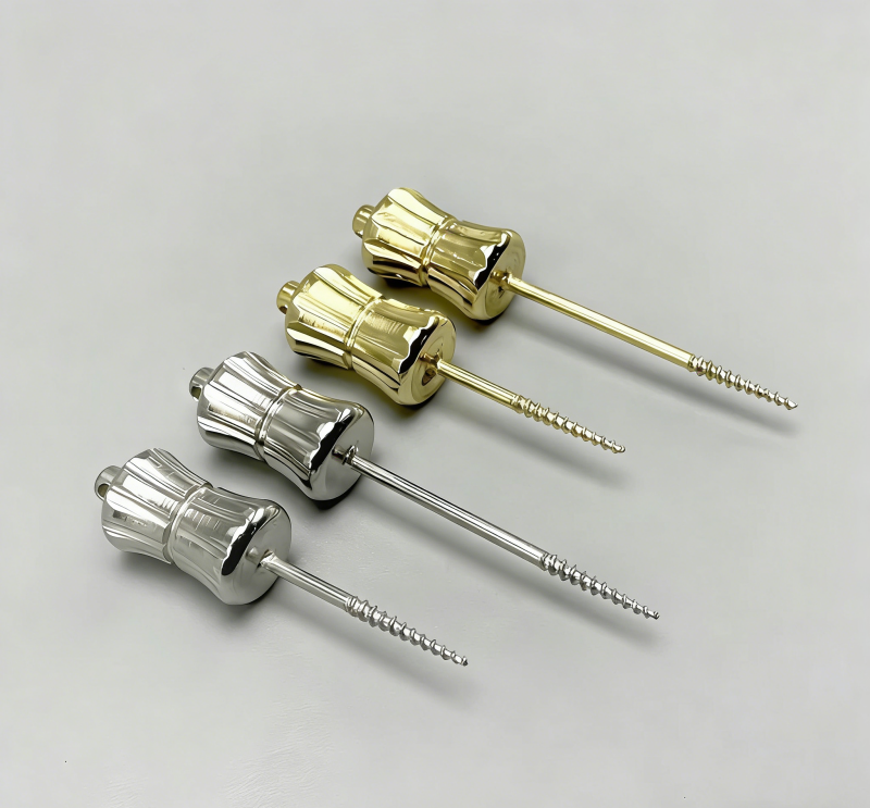 Dental Manual Broken Root Remnant Extractor Apical Root Fragments Drills Long Short 17/26mm