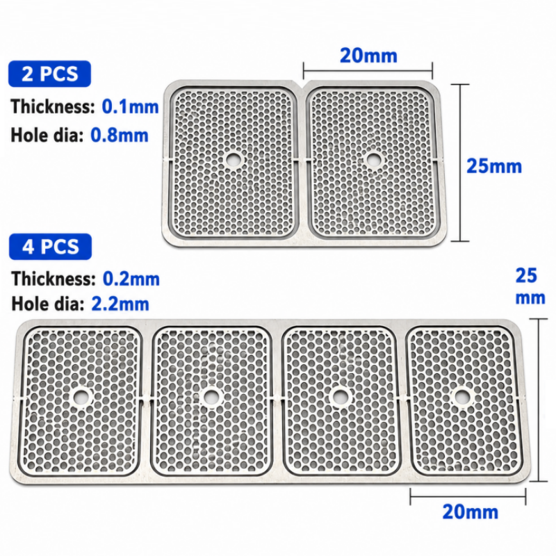 Dental Titanium Mesh Membrane Implant Sidewall GBR Safety Fixture Mesh Plates