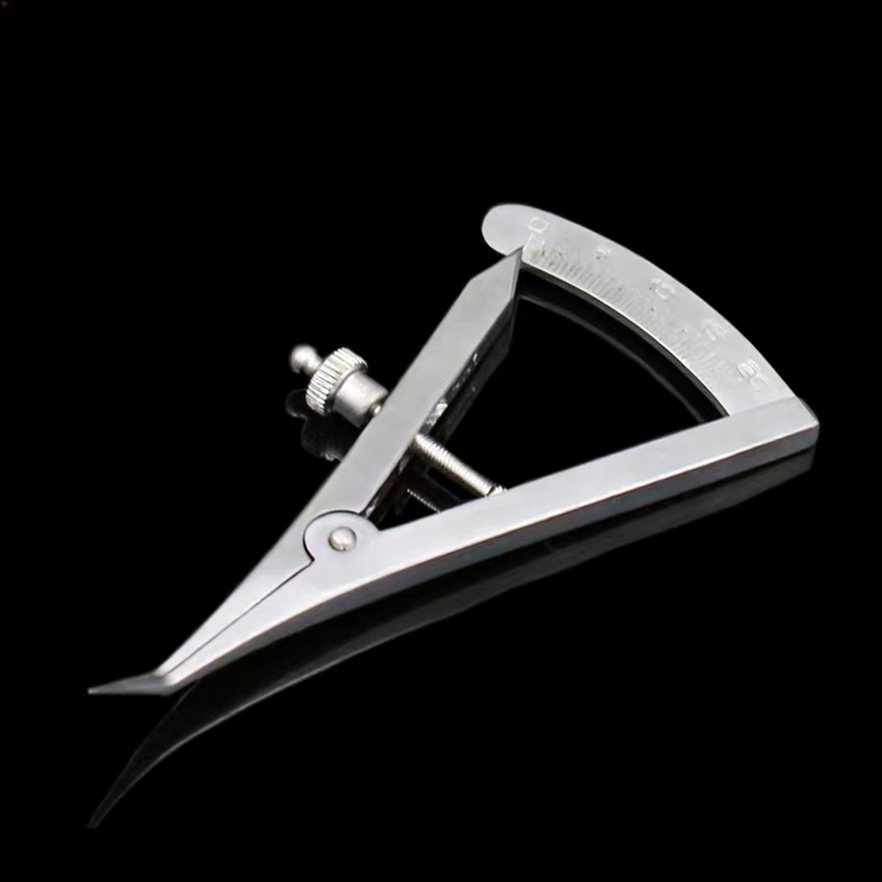Dental Orthodontic Measuring Instruments Stainless Steel Ortho Gauge Calipers, Boley Gauge, VDO Ruler, Castroviejo Caliper, Dental Measuring Tools for Dentist Clinic