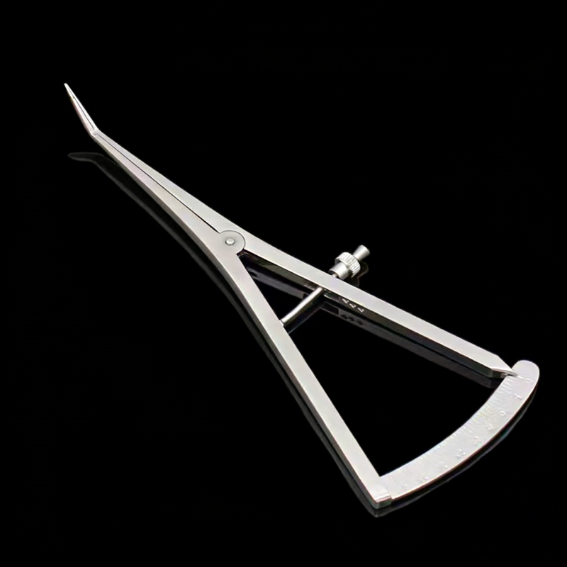Dental Orthodontic Measuring Instruments Stainless Steel Ortho Gauge Calipers, Boley Gauge, VDO Ruler, Castroviejo Caliper, Dental Measuring Tools for Dentist Clinic