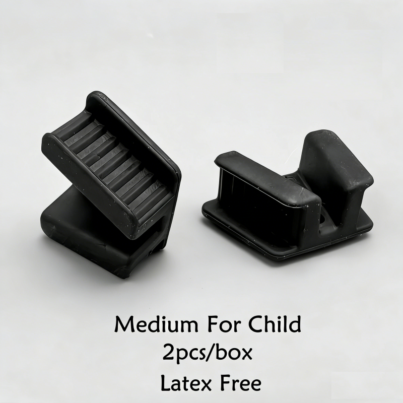 2Pcs Dental Mouth Props Autoclavable Silicone Bite Block L/M/S Adult Kid Latex Free