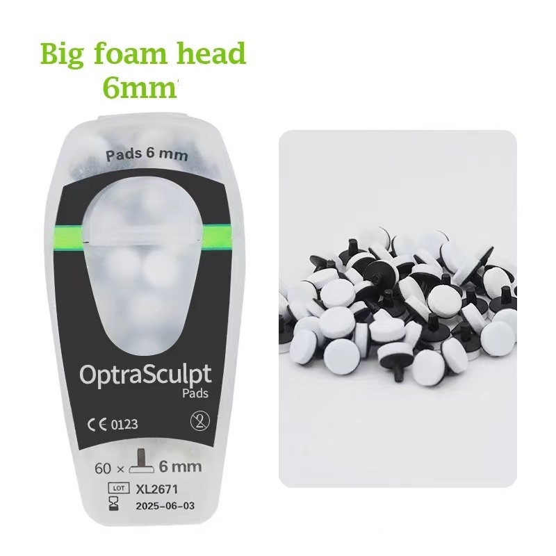 Dental Composite Resin Grey Handle Fast Quick Tools Foam Pads OptraSculpt Large Small