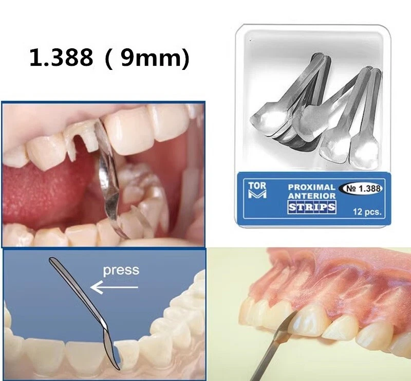 Dental Matrix Bands Twin Anterior Proximal Strips Sectional Contoured Matrices
