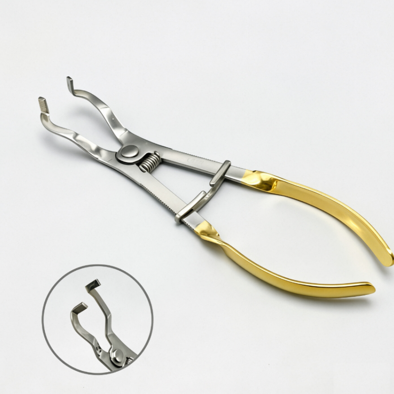 Dental V3 Sectional Matrix System, Mylar Contour Bands with Clamping Ring Plier Forcep Clip Dentist Tools