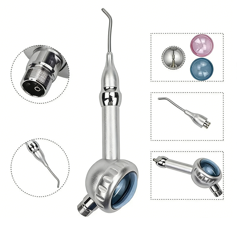 Dental Air Flow Prophy Jet Hygiene Teeth Polishing Polisher Handpiece 6 Colors 2/4 Holes