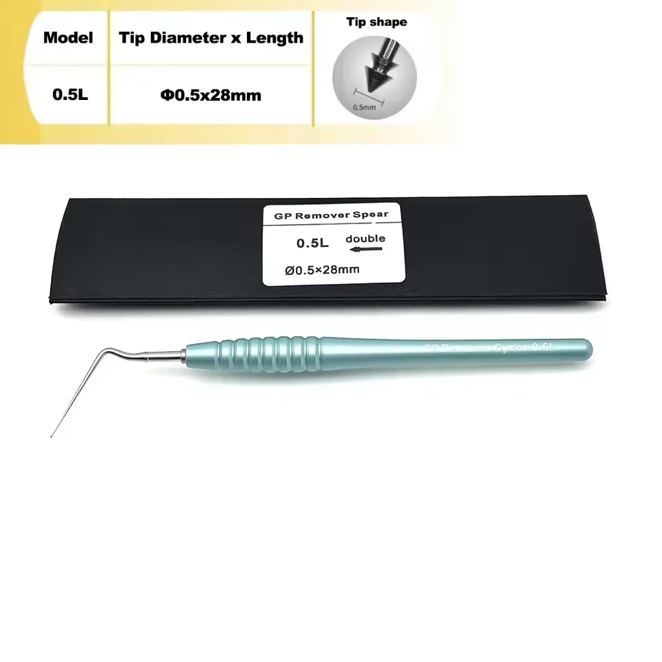 Dental Endo GPRS Root Tip Extractor GP Removal Spear Foreign Body Remover