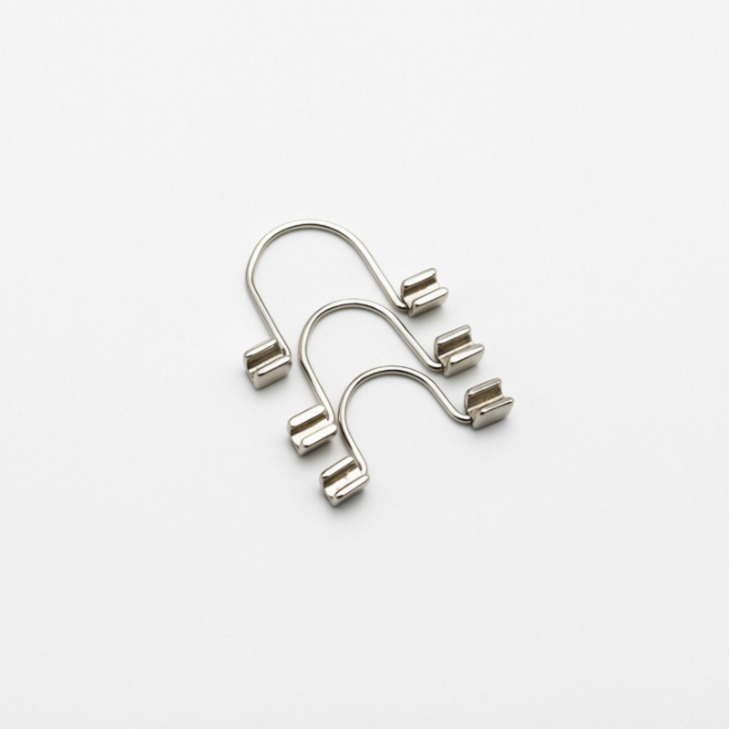 Dental Orthodontic Torquing Spring, Single Anterior Teeth Control Molar Springs for Rectangular Wire Kit