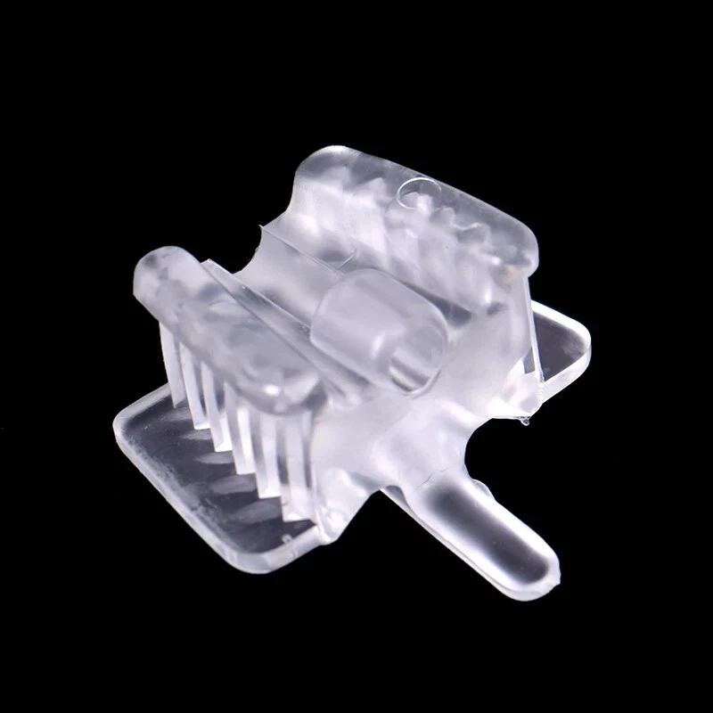 Dental Mouth Opener 10Pcs, Silicone Bite Block with Saliva Ejector Hole, Cheek Retractor Prop, L/S