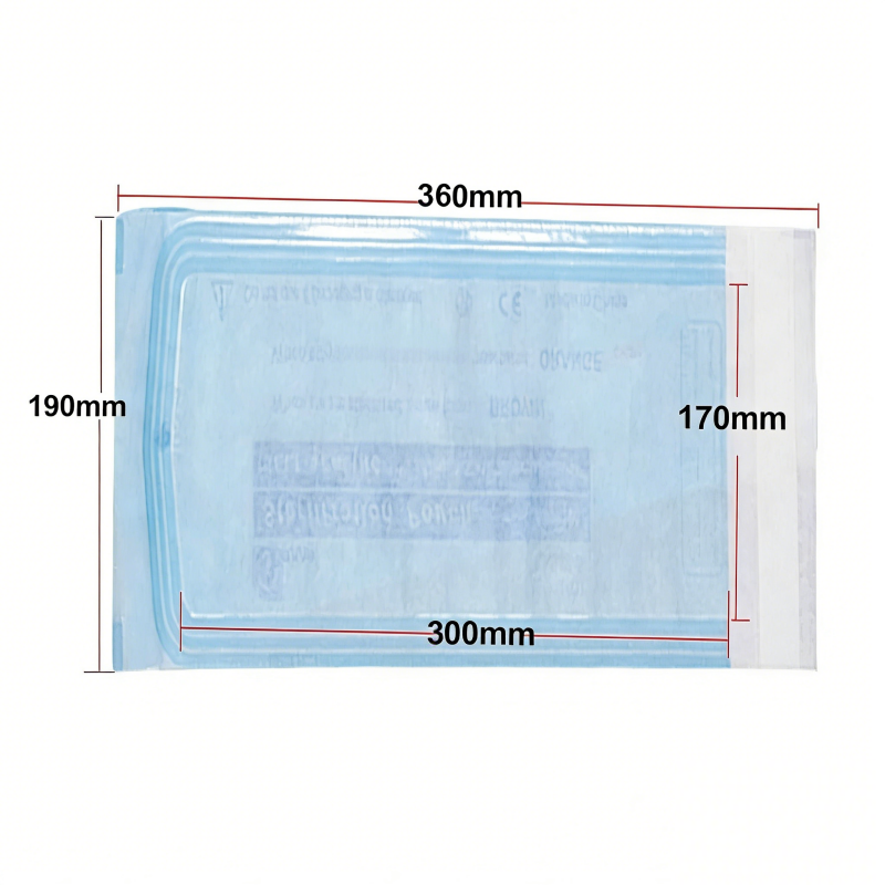 Self Sealing Sterilization Pouch Bags Disposable Dental Sterile Bags Pouches 8 Sizes