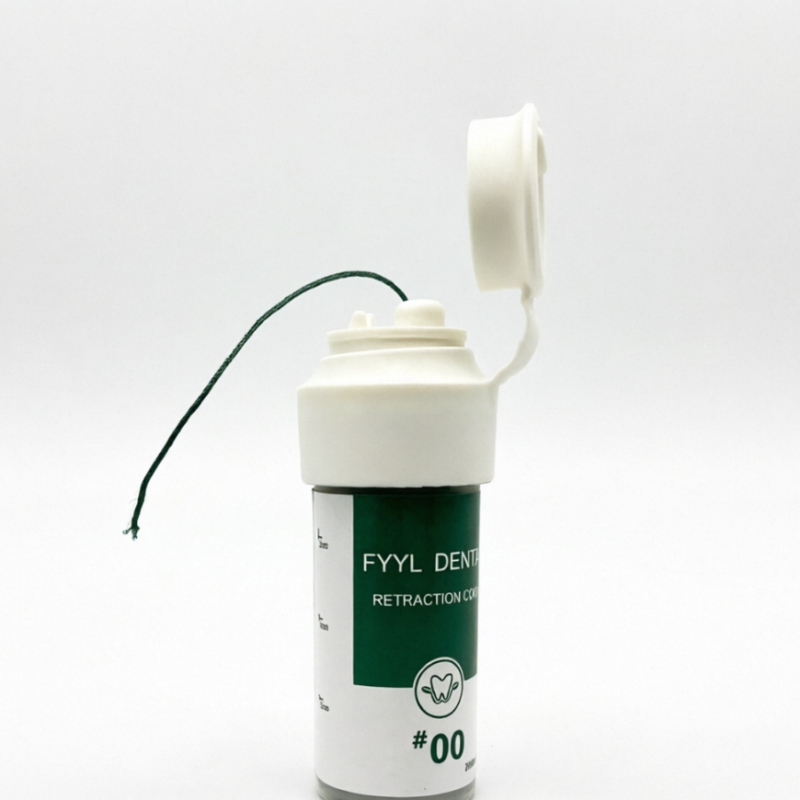 10 Bottles Dental Thread Disposable Gingival Retraction Cord Knitted Cotton Gum Line 2m/Bottle