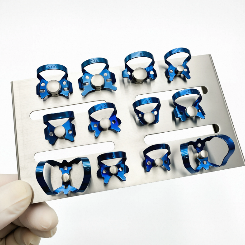 48 Sizes Dental Kids Stainless Steel Primary Molar Crowns, Pediatric Refill Crown Kit for Restoration
