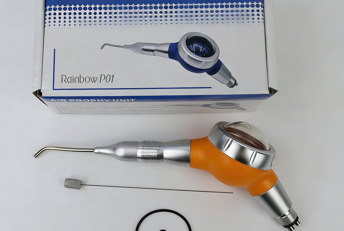 Dental Air Flow Prophy Jet Hygiene Teeth Polishing Polisher Handpiece 6 Colors 2/4 Holes