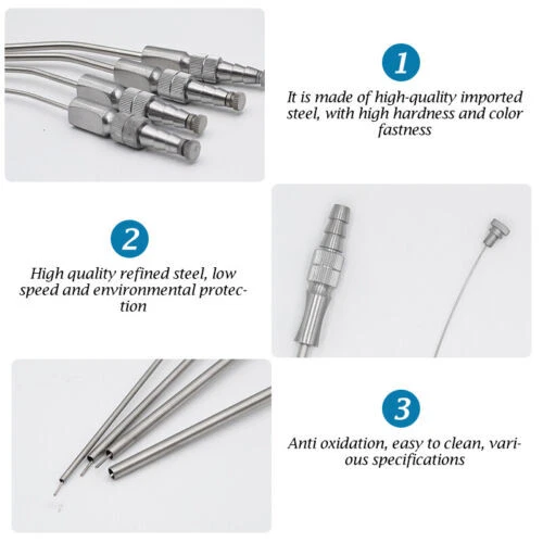 Dental Aspirator Suction Tube Ferguson Frazier Surgical Laboratory Tubes 2/3/4/5mm