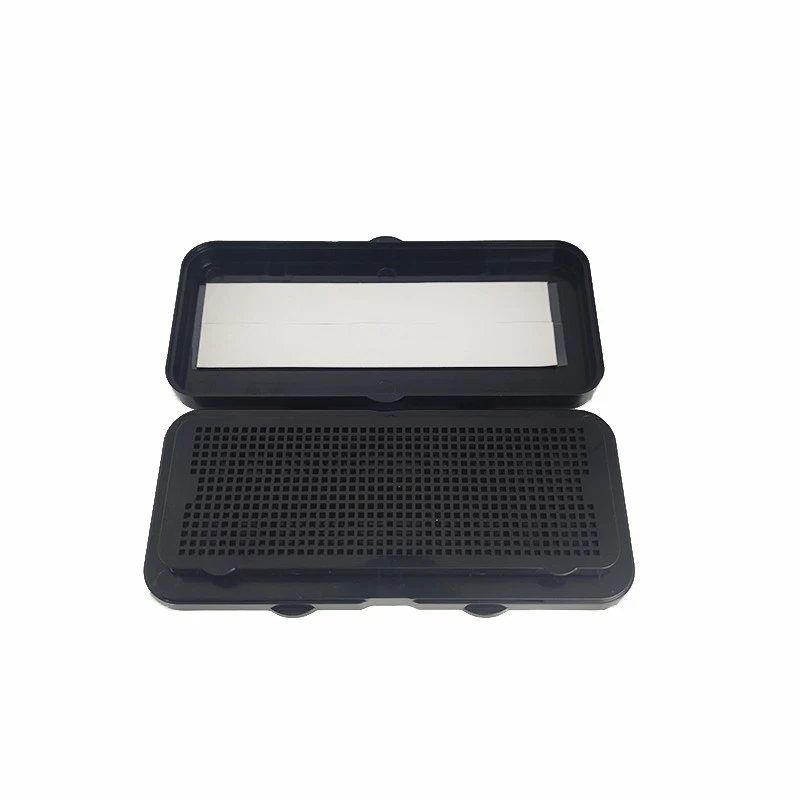 Dental Ceramic Veneer Pretreatment Patch Box | Teeth Veneers Storage Case Organizer with Black Foam Pad