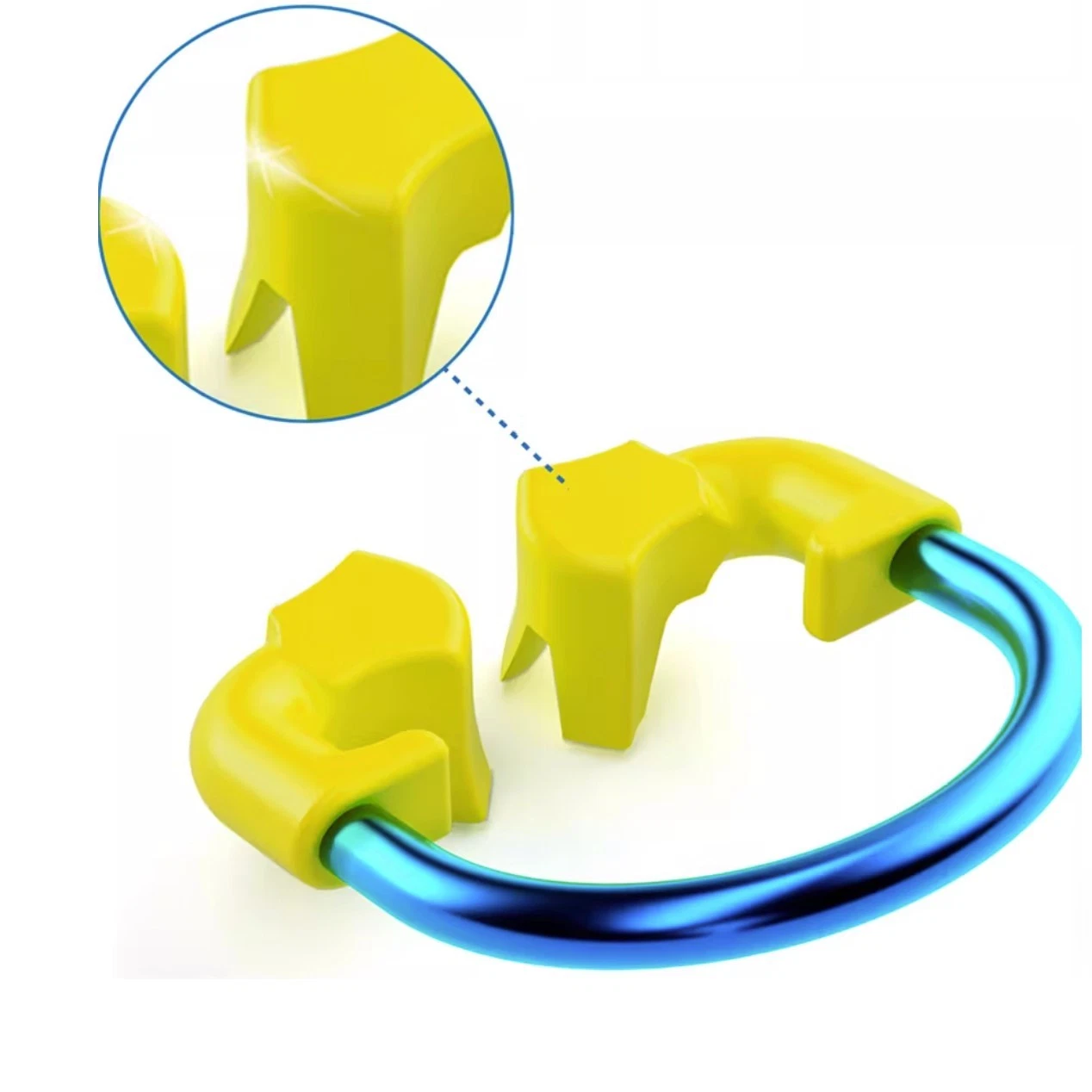 Dental Clamp Sectional Matrix Nickel Titanium Clamping Ring For Adults Kids