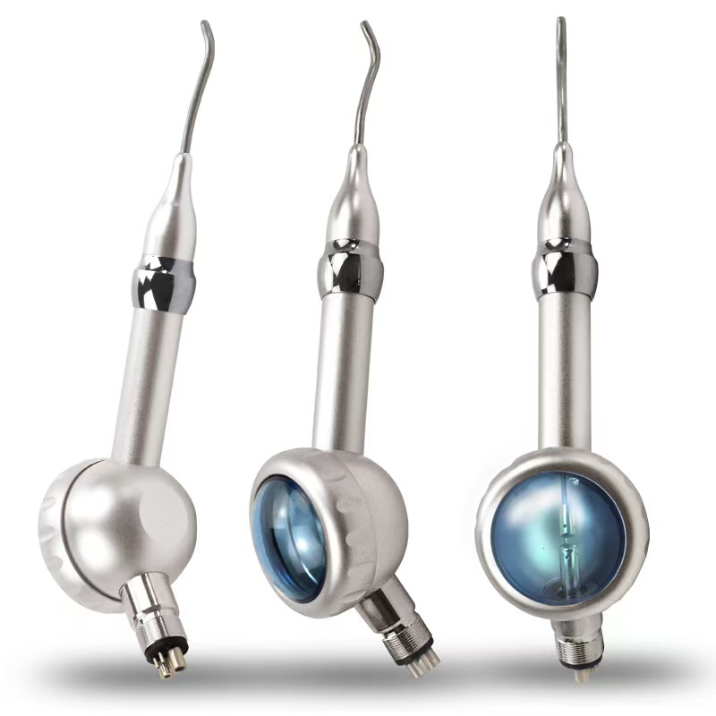 Dental Air Flow Prophy Jet Hygiene Teeth Polishing Polisher Handpiece 6 Colors 2/4 Holes
